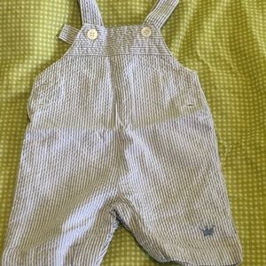 Boy jumpsuit and vest 3-6mo